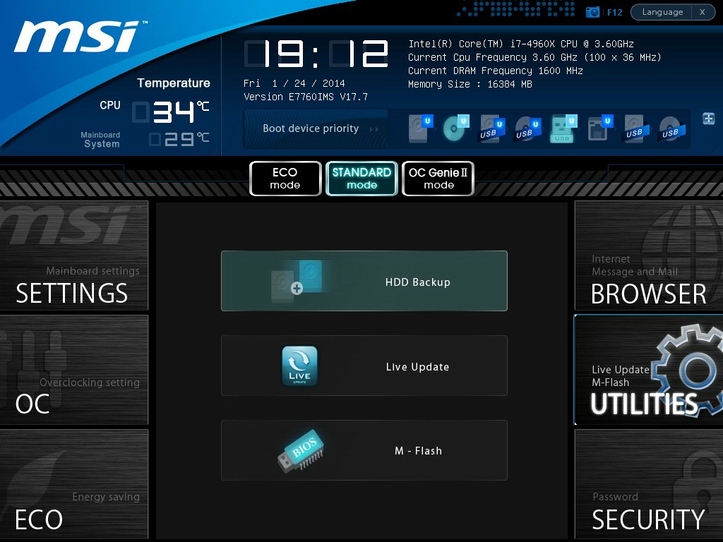 BIOS and Software - MSI X79A-GD45 Plus Review: Building Up
